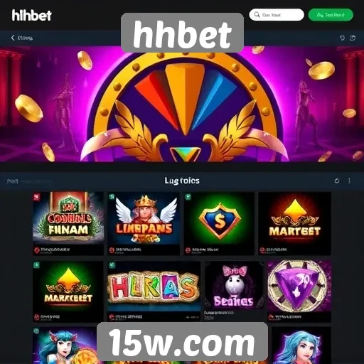 Plataforma hhbet oferece diversos jogos de cassino
